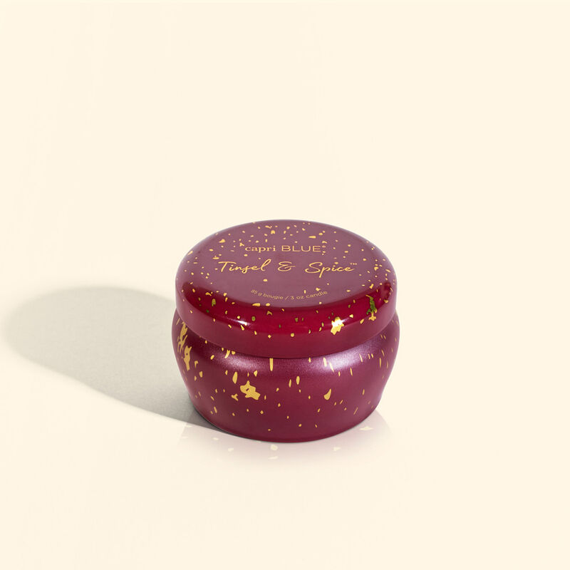 Tinsel and Spice Glimmer Mini Tin, 3 oz is a Holiday Fragrance image number 0